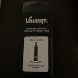 VAVERT INNER TUBE 700X18/25C PRESTA VALVE (40MM)