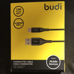 Lightning Charging Cable by Budi – 1.2M