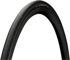 CONTINENTAL ULTRA SPORT III TYRE - FOLDABLE PUREGRIP COMPOUND: BLACK/BLACK 700 X 25C