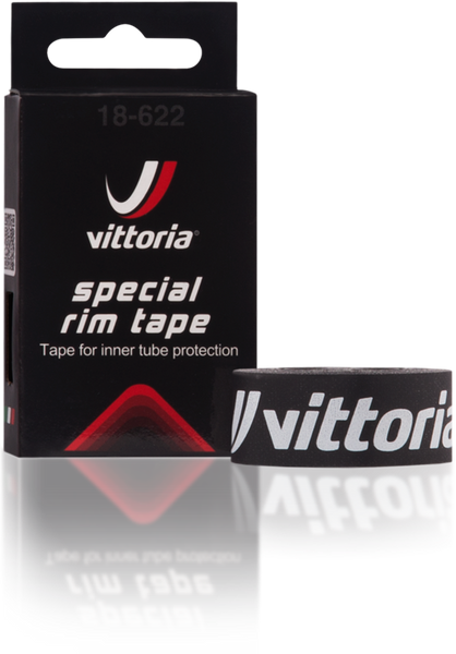 VITTORIA RIM TAPE FOR RACING 28-18MM (18-622) 2 PACK: BLACK 700C